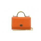 Dolce & Gabbana Orange Sicily Chained Wallet