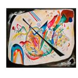 White Oval 1919 Giclee by Wasilly Kandinsky