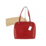 Louis Vuitton Red Epi Tote Bag