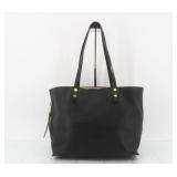 Chloe Black Leather Tote Bag