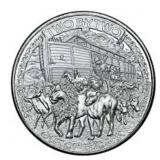 One Ounce Noahs Ark .999 Fine Silver Coin