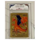 Pokï¿½mon Gold Custom Charizard Card