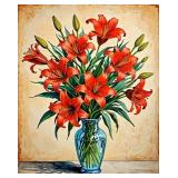 Red Lilies 2 LTD EDT Gallery Canvas Van Gogh LTD