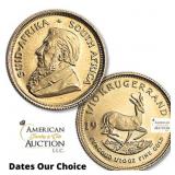 1/10 Ounce: South Africa Fine Gold Krugerrand