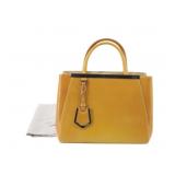 Fendi 2Jours Leather Handbag