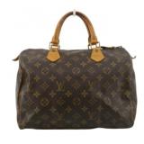 Louis Vuitton Monogram Speedy Handbag 30