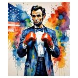 Lincoln Fights II LTD Edition by Van Gogh Limited