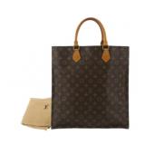 Louis Vuitton Monogram Sac Plat Tote Bag