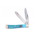 NEW MICHAEL PRATER AQUA BEACH TRAPPER KNIFE