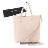 Yves Saint Laurent Light Pink Leather Tote Bag