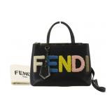 Fendi Petite 2Jours Leather 2Way Shoulder/Handbag