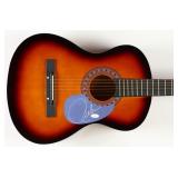 Autographed Reba McEntire Acoustic Guitar