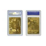 23K Gold Michael Jordan Z-Force Card