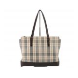 Burberry Beige Nova Check Tote Bag