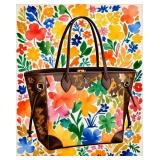 LV Neverfull Color Burst Limited EDT Van Gogh LTD