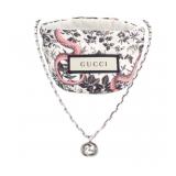 Gucci Interlocking G Silver Necklace