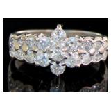 Platinum 1.05 ct Natural Diamond Ring