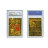 23K Gold Pete Rose Bleachers Card