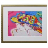 Friends Framed Giclee by Peter Max