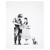 Stop & Search c.2007 Giclee Canvas by Banksy