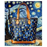 LV Damier Tribute 6 LTD EDT Canvas Van Gogh LTD