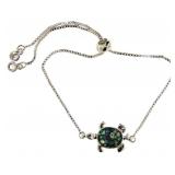 Abalone Turtle Fashion Bolo Bracelet