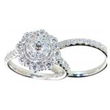 Round Brilliant 2.08 ct VS Lab Diamond Bridal Set