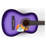 Autographed Demi Lovato Acoustic Guitar