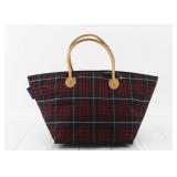 Burberry Nylon Check Handbag