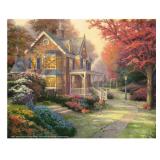 Victorian Autumn by Thomas Kinkade