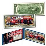 Donald Trump 2024 President $2 Bill