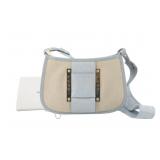 Fendi Canvas Logo Shoulder Bag