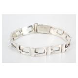 Gucci G Motif Silver Bracelet