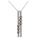 Quality 1.10 ct VS Lab Diamond Designer Necklace