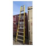 Nine step platform Featherlite ladder