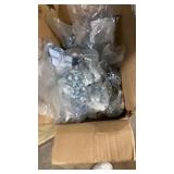 Box of  bolts, nuts, washers