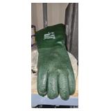 Six pair of snorkel chemical gloves