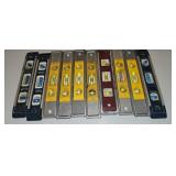 10 assorted magnetic levels small