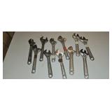 10 assorted 6-in Crescent wrench