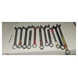 10 - 9/16 wrenches