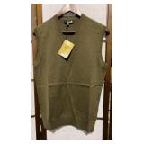 Price $ 315 , ALPACA sweater, Size L, Army color.