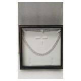 $150 silver colored necklace