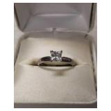 Size 7.25 silver ring (925)