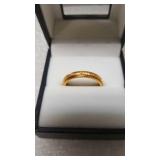 $140 Size 6.75 gold color ring