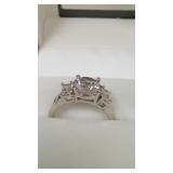 $90 size 7 silver color ring