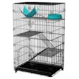 4 Tier Foldable Metal Cage , New