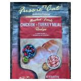 10 lb Fussie Cat Turkey Chicken Cat Food