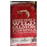 25 lb Pet Kind Green Tripe & Salmon Dog Food