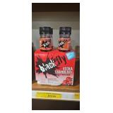 Six bottles black fly cranberry