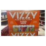 12 cans of vizzy hard, seltzer, variety pack